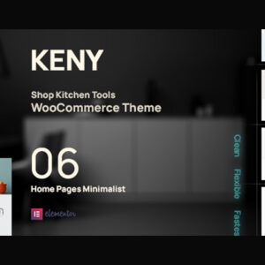 Keny – Kitchen Store WordPress Theme - Extended License - Unlimited