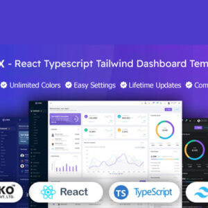 Ynex - TypeScript Tailwindcss React Admin Template - Extended License - Unlimited